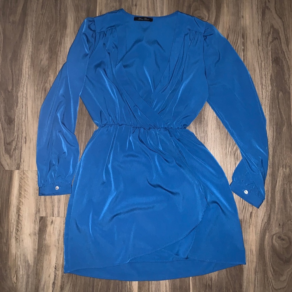 Blue boutique dress